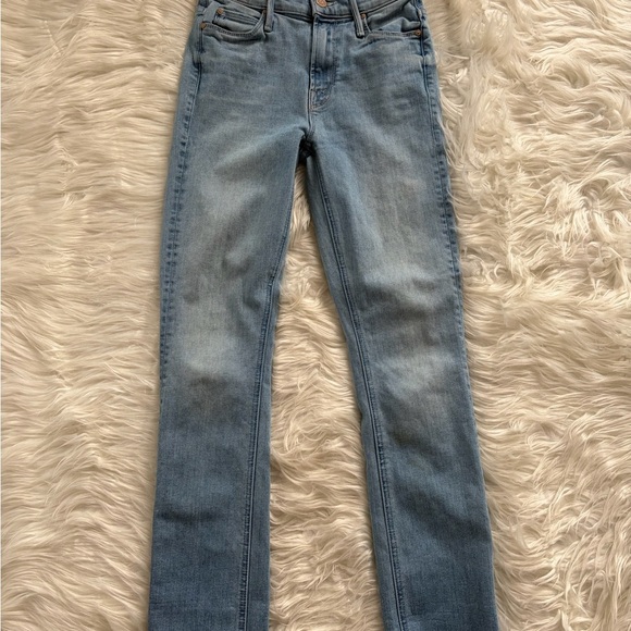 Mother Dazzler Mid Rise Straight Leg Jeans - Picture 2 of 9